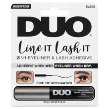 Load image into Gallery viewer, DUO Line It, Lash It 2 in 1 Eyeliner &amp; Lash Adhesive - Professional Salon Brands
