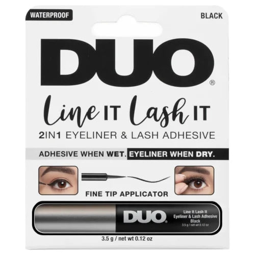 DUO Line It, Lash It 2 in 1 Eyeliner & Lash Adhesive - Professional Salon Brands