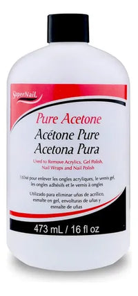 Super Nail Pure Acetone 473ml