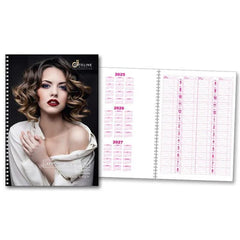 Dateline Appointment Book 4 Column - Professional Salon Brands