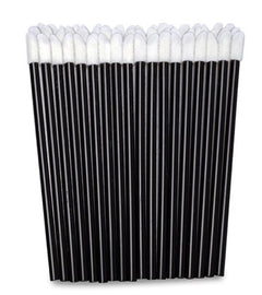 Elleebana Brow Henna - Doe Foot / Angled Lip Brush Applicators 50PK - Professional Salon Brands