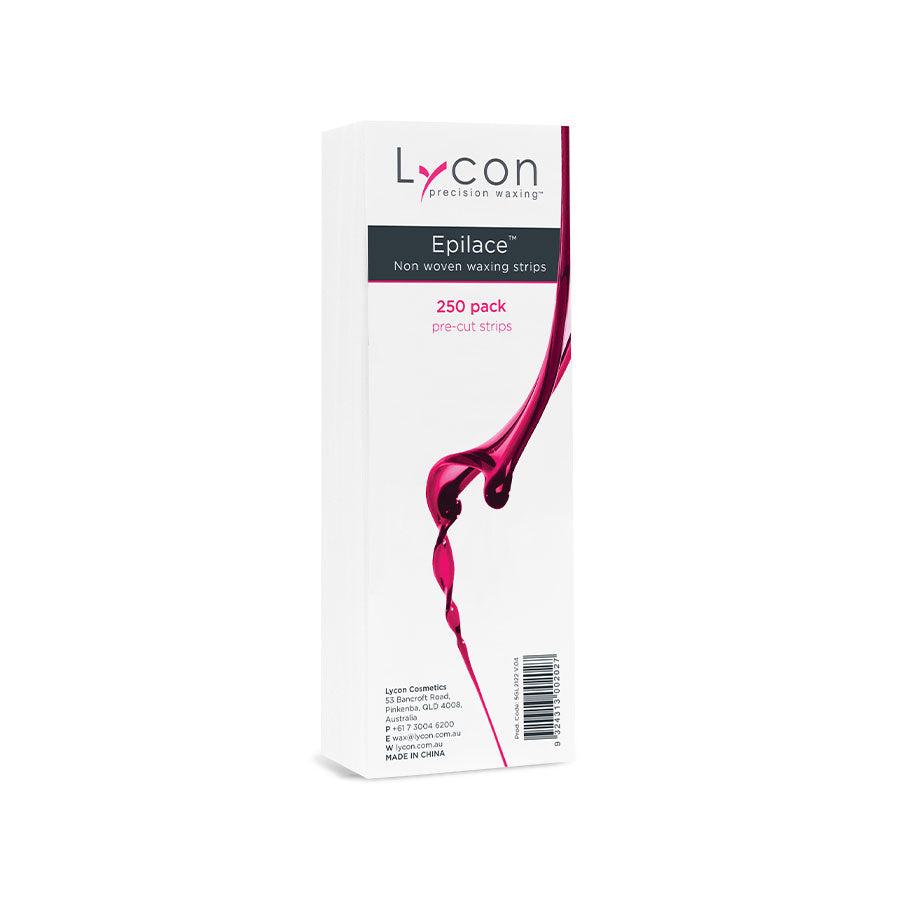 Lycon Epilace Pre Cut Waxing Strips 100PK