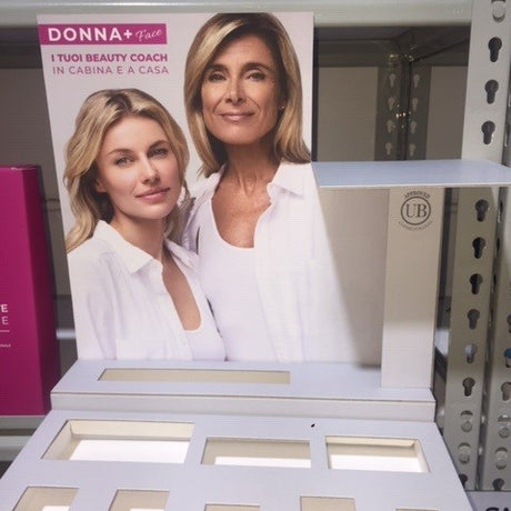 Donna+ Face Line Cardboard Table Display