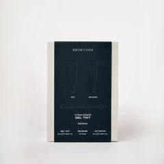 Brow Code Brow Gel Tint Kit - Dark Brown - Professional Salon Brands