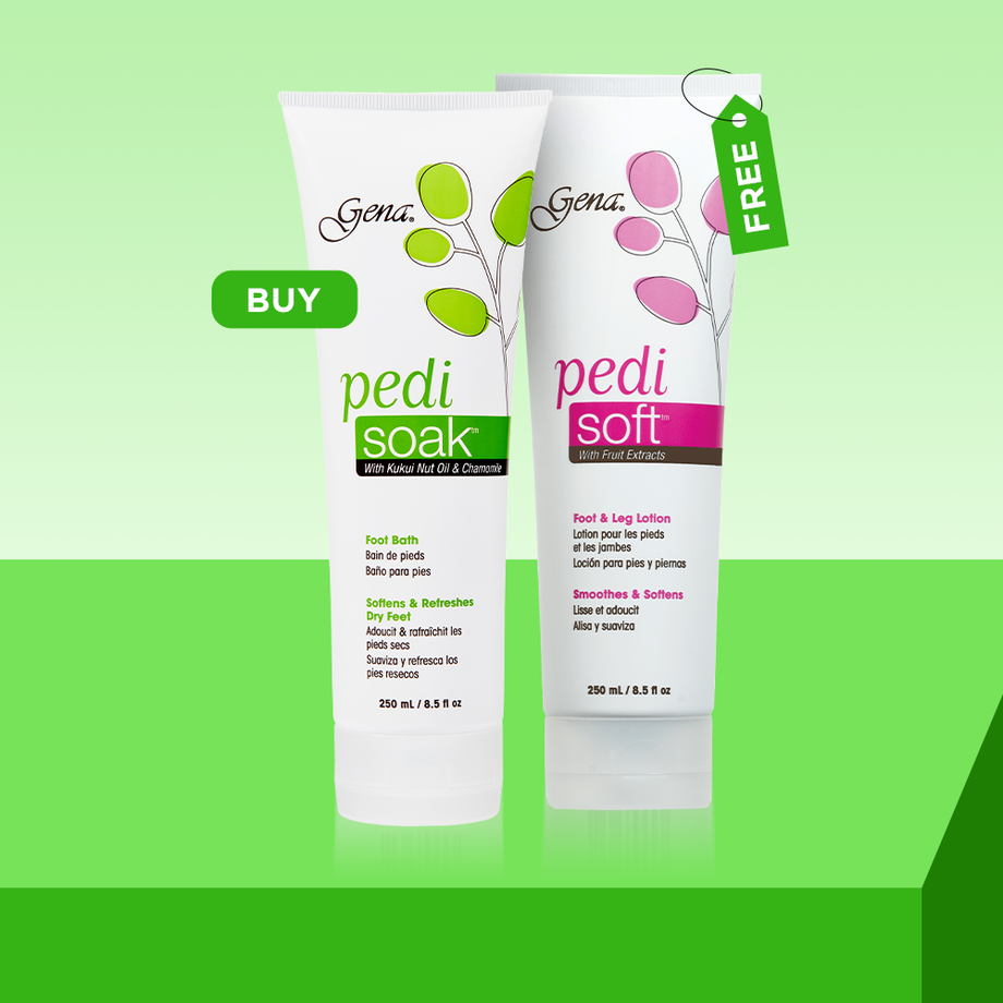 Gena Pedi Soak Foot Bath + FREE Pedi Soft Lotion