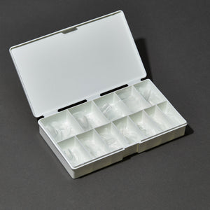 ibd Soft Gel Tips - Medium Square 504 Tips / 12 Sizes - Professional Salon Brands