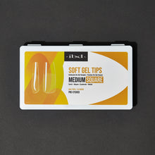Load image into Gallery viewer, ibd Soft Gel Tips - Medium Square 504 Tips / 12 Sizes - Professional Salon Brands
