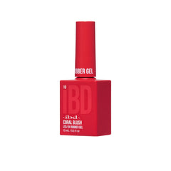 ibd Rubber Gel Coral Blush 15ml - Professional Salon Brands