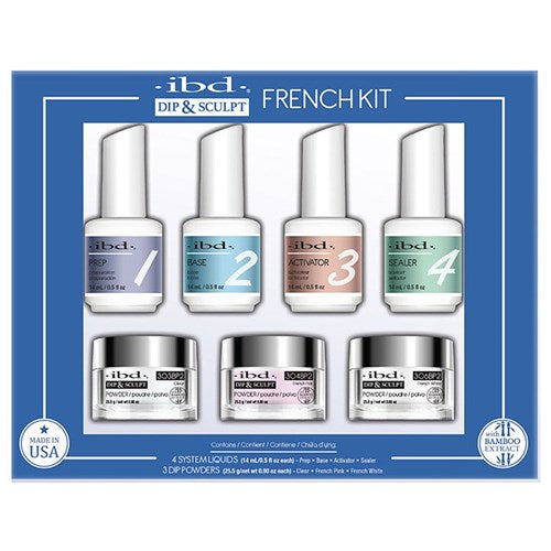 IBD French Dip Kit 7 Piece - Professional Salon Brands