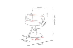 Karma Cessnock Salon Chair - Professional Salon Brands