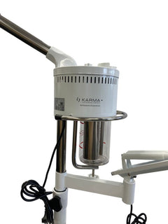 Karma Compact Facial Steamer with Ozone with LED Magnifying Lamp - Professional Salon Brands