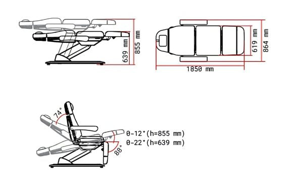 Karma Dunedin Electric Beauty Bed - Professional Salon Brands