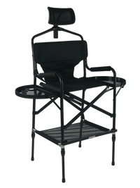 Karma Greenacre Portable Makeup Chair Black