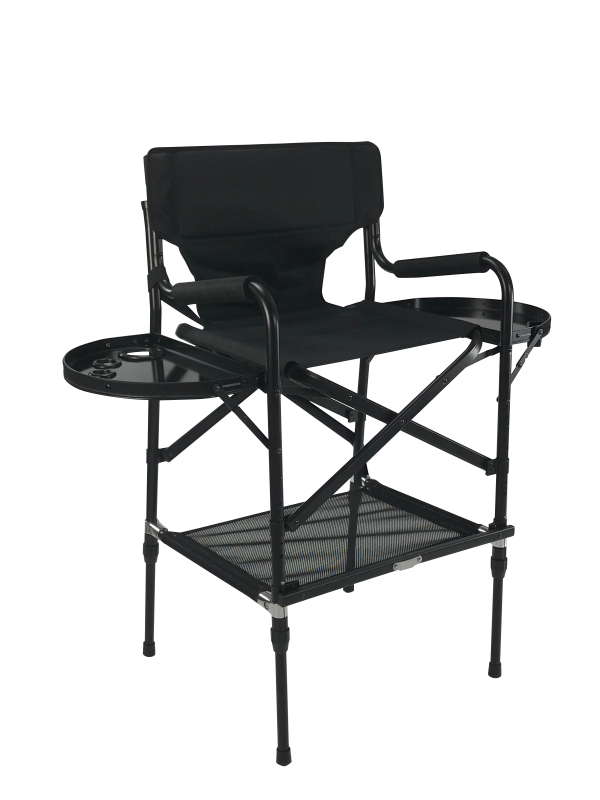 Karma Greenacre Portable Makeup Chair Black - Professional Salon Brands