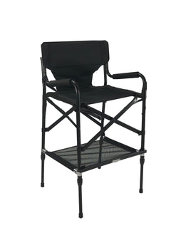 Karma Greenacre Portable Makeup Chair Black - Professional Salon Brands