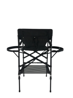 Karma Greenacre Portable Makeup Chair Black - Professional Salon Brands