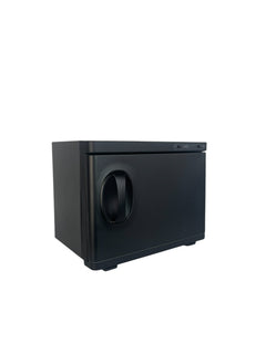 Karma Hot Towel Cabinet Black 24L with Adjustable Temperature - Professional Salon Brands