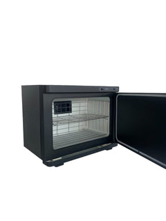 Karma Hot Towel Cabinet Black 24L with Adjustable Temperature - Professional Salon Brands