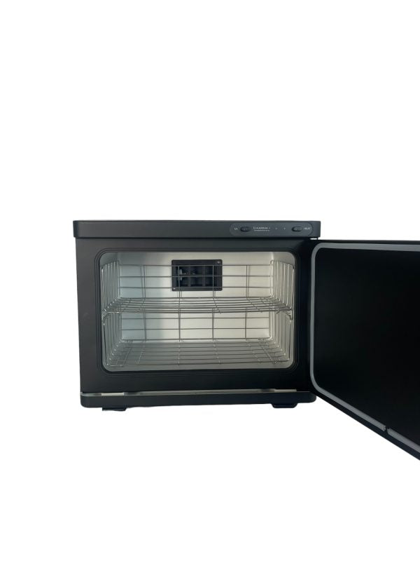 Karma Hot Towel Cabinet Black 24L with Adjustable Temperature - Professional Salon Brands
