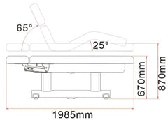 Karma Spa Hunterville Premium Beauty Bed - Professional Salon Brands