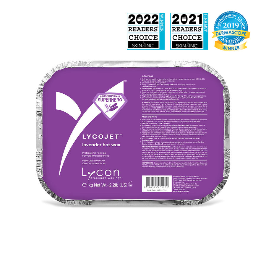Lycon Lycojet Lavender Hot Wax 1KG