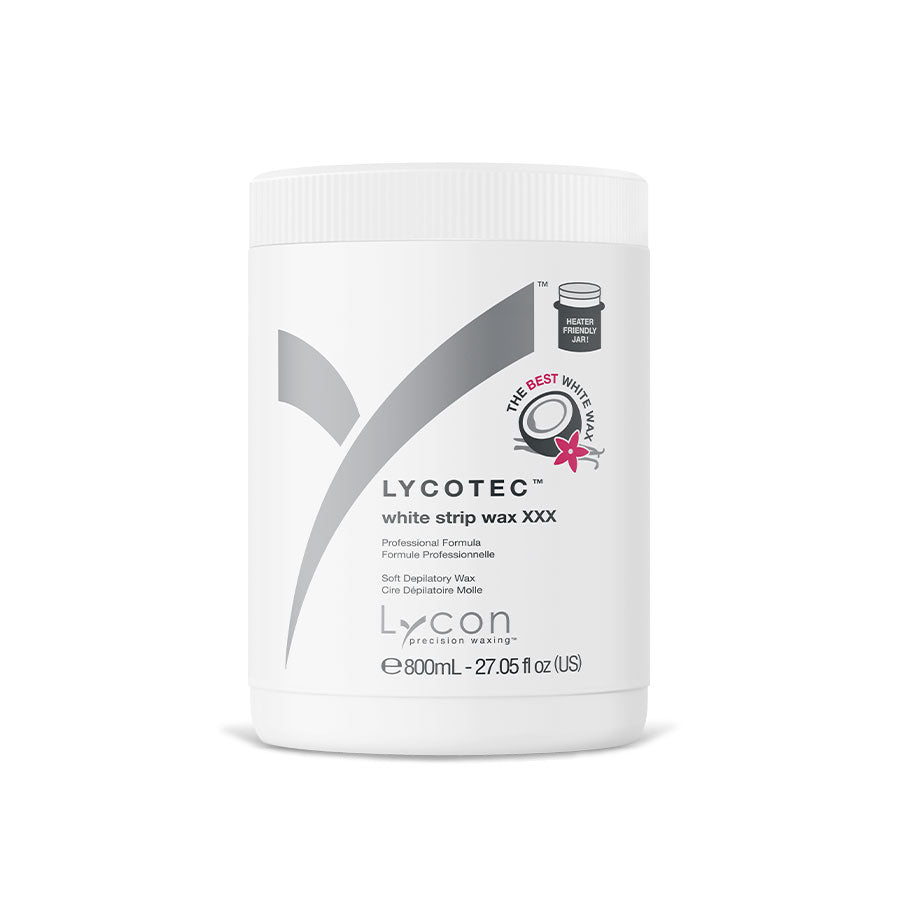 Lycon Lycotec White Strip Wax Jar 800ML