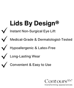 Contours Rx Lids By Design (80 Strips) - Professional Salon Brands