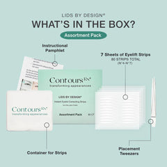 Contours Rx Assortment Pack (80 Strips) - Professional Salon Brands
