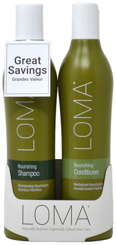 Loma Nourishing Shampoo and Conditioner Duo - Professional Salon Brands