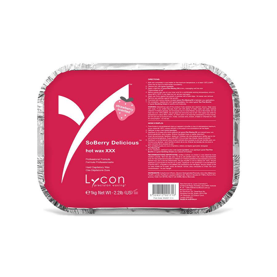 Lycon So Berry Delicious Hot Wax 1KG