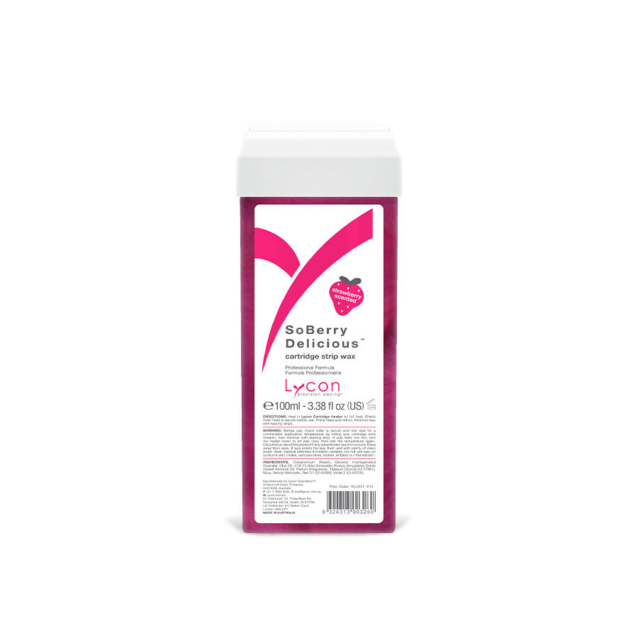 Lycon SoBerry Delicious Strip Wax Cartridge 100ML