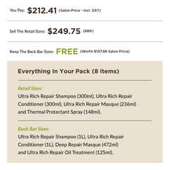 Macadamia Ultra Rich Kit (Limited Time) - Professional Salon Brands