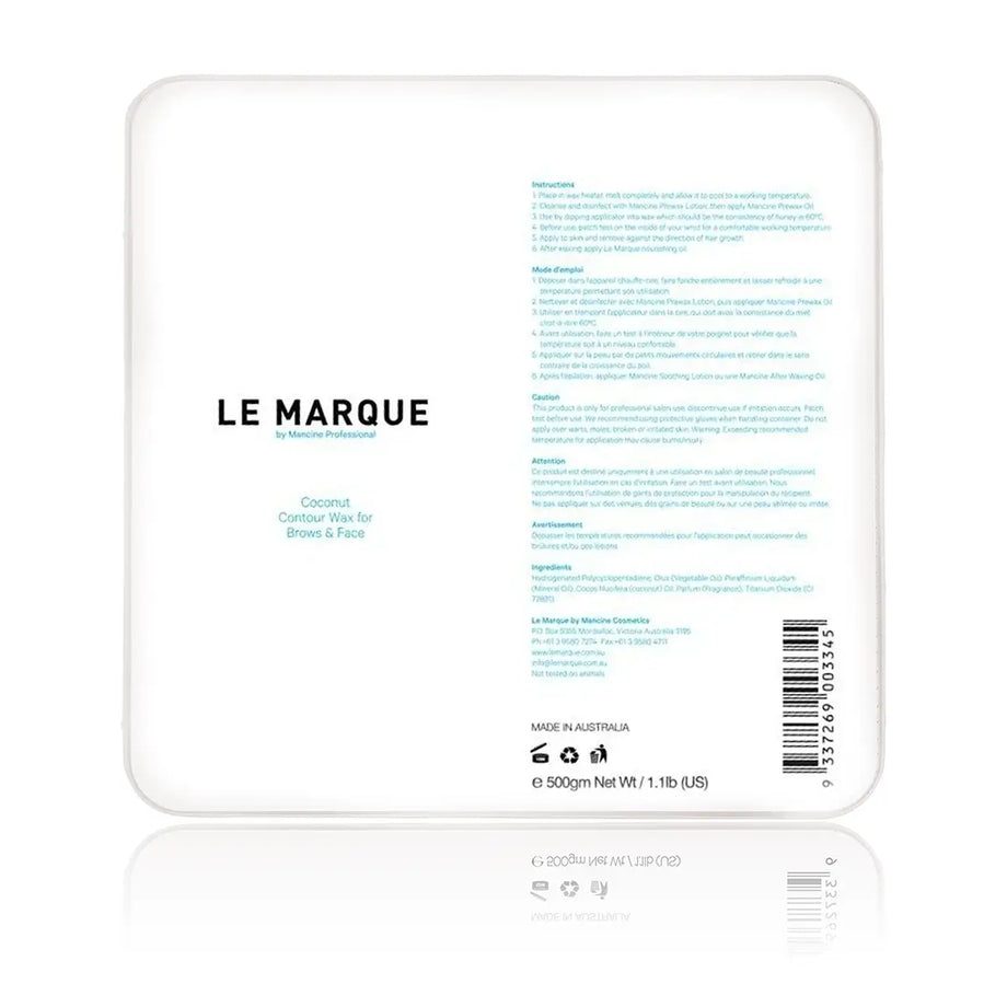 Mancine Le Marque Contour Hot Wax 500gm - Professional Salon Brands