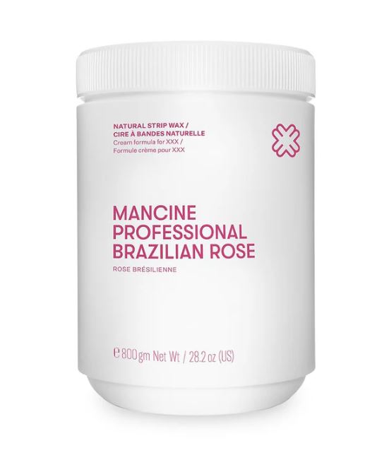 Mancine Strip Wax XXX Brazilian Rose 800gm