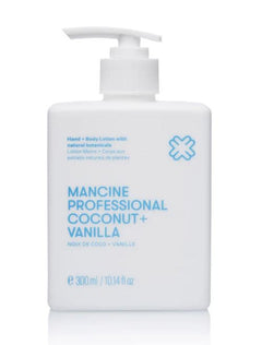 Mancine Professional Hand + Body Lotion / Coconut + Vanilla 300ml - Professional Salon Brands