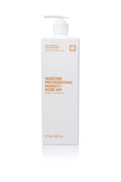 Mancine Professional Hand + Body Lotion Mango + Rose Hip 1 Litre - Professional Salon Brands