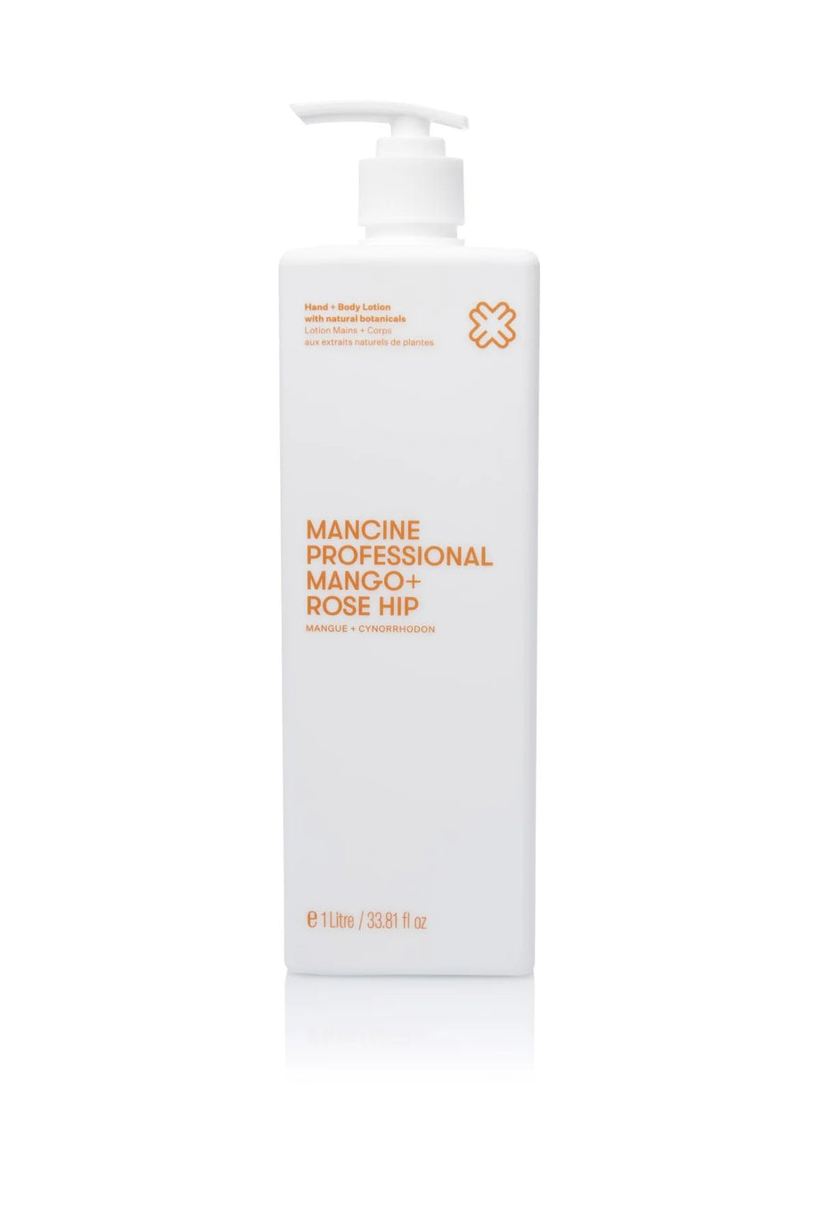 Mancine Professional Hand + Body Lotion Mango + Rose Hip 1 Litre