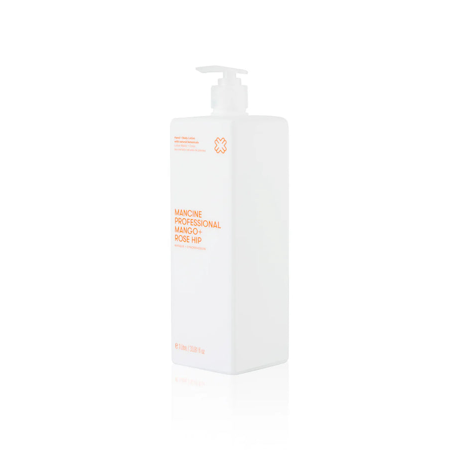 Mancine Professional Hand + Body Lotion Mango + Rose Hip 1 Litre