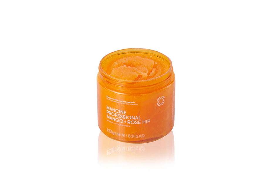 Mancine Professional Salt Body Scrub Mango + Rose Hip 520g