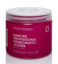 Mancine Salt Body Scrub / Pomegranate + Jojoba 520gm