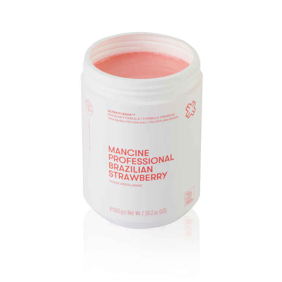 Mancine Professional Ultra Flexxx™ Strip Wax Brazilian Strawberry 800g
