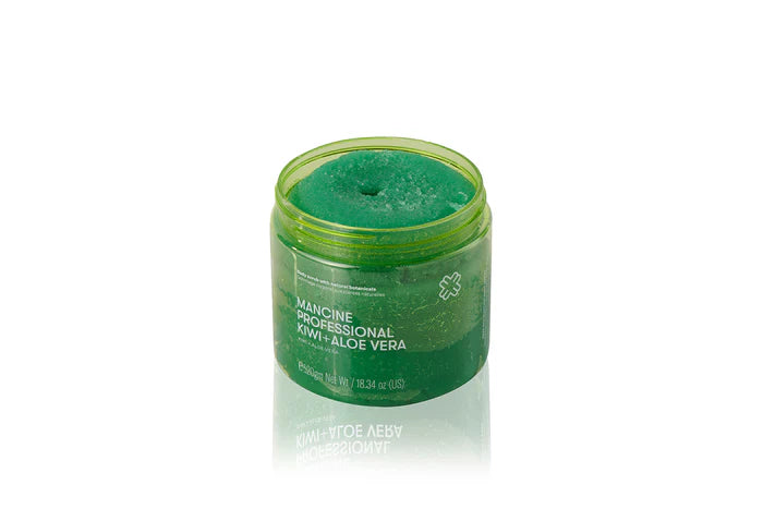 Mancine Professional Salt Body Scrub Kiwi + Aloe Vera