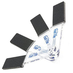 New York Foot File Clear Handle 6mm - Professional Salon Brands