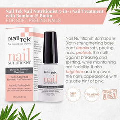 Nail Tek Nail Nutritionist Bamboo & Biotin Treatment 14ml - Professional Salon Brands