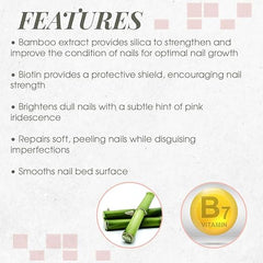 Nail Tek Nail Nutritionist Bamboo & Biotin Treatment 14ml - Professional Salon Brands