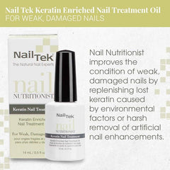 Nail Tek Nail Nutritionist Keratin Oil 14ml - Professional Salon Brands