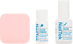 Nail Tek Nail Repair For Torn, Cracked Or Split Nails 2pc Kit - Professional Salon Brands
