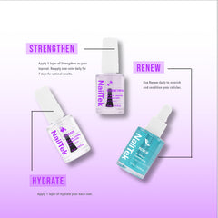 Nail Tek Nail Rescue For Weak Severely Damaged Nails 3pc Kit - Professional Salon Brands
