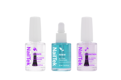 Nail Tek Nail Rescue For Weak Severely Damaged Nails 3pc Kit - Professional Salon Brands