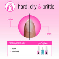 Nail Tek Nail Therapy For Hard Brittle Nails 3pc Kit